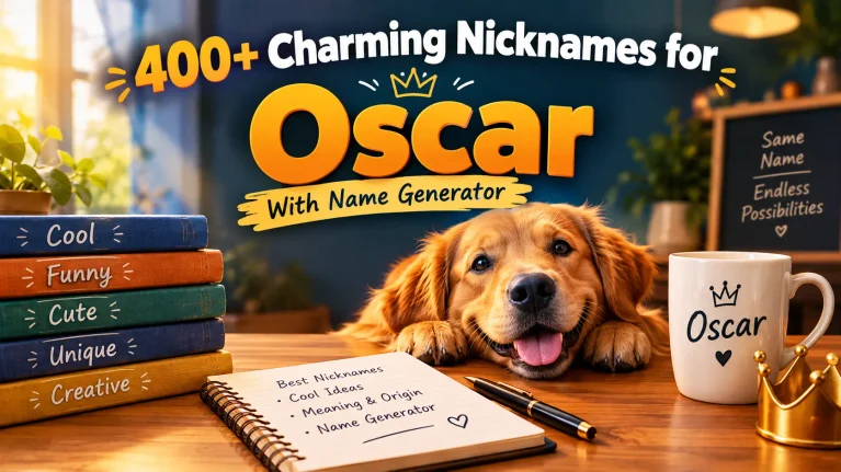 Charming Nicknames for Oscar With Name Generator