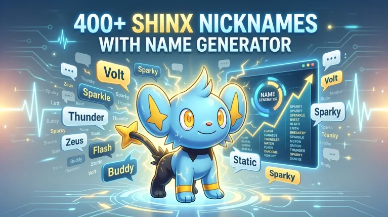 Shinx Nicknames With Name Generator