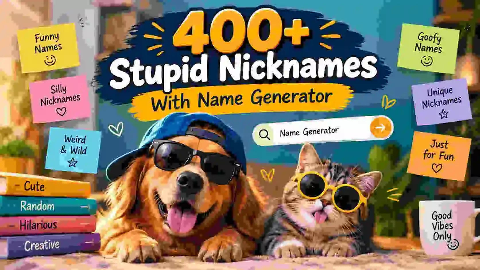 Stupid Nicknames With Name Generator