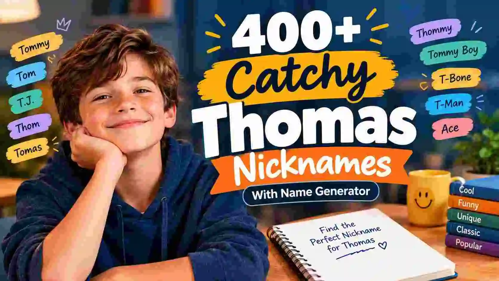 Catchy Thomas Nicknames With Name Generator