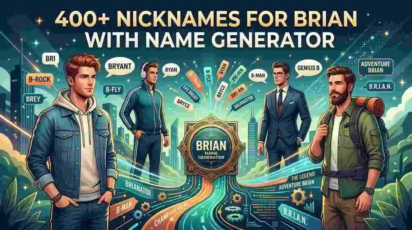 Nicknames for Brian With Name Generator