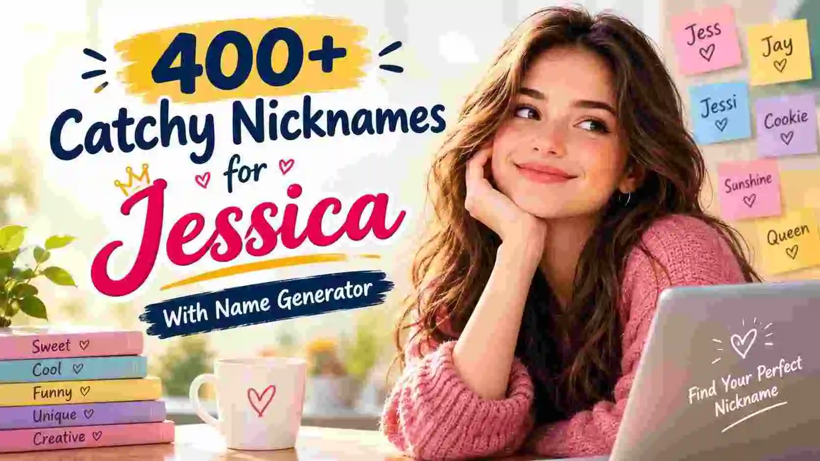 Catchy Nicknames for Jessica With Name Generator