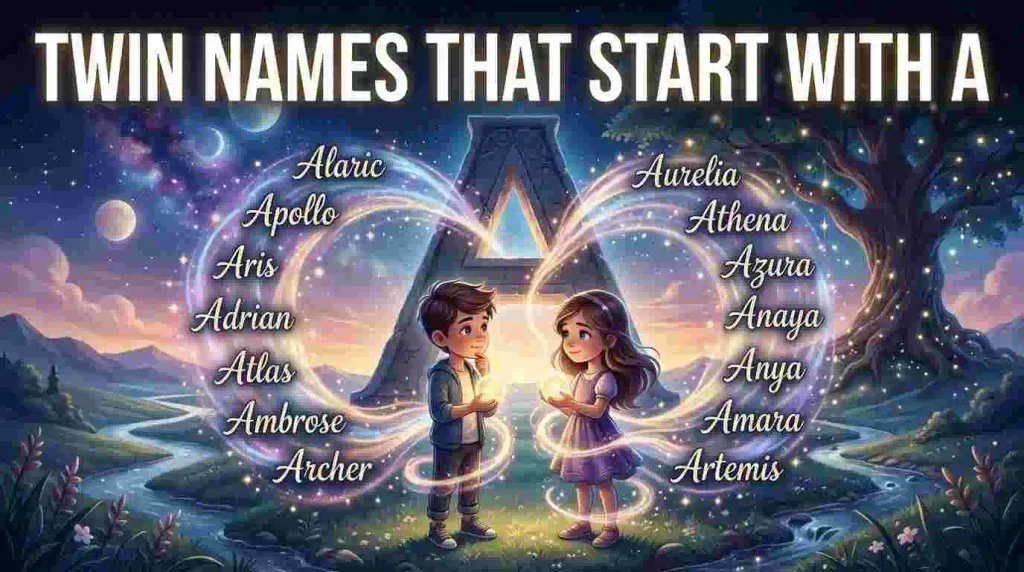 Twin Names That Start With A